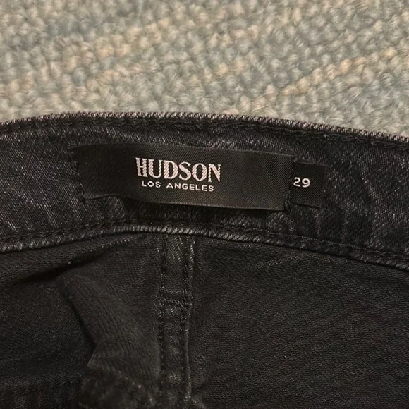 Hudson Jeans Black Mini Pencil Skirt - Picture 3 of 3